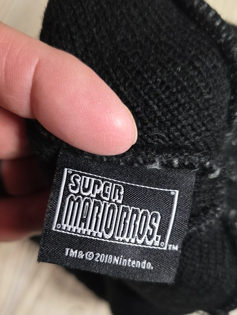 Super Mario Bros. Fire Flower Knit Beanie Knit Winter Hat